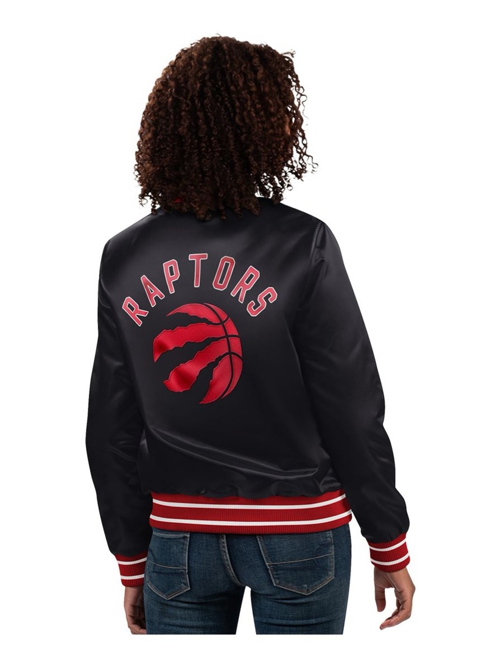 STARTER Raptors Satin Varsity Jacket